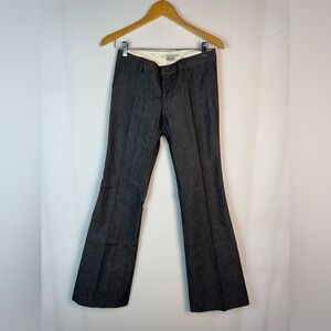 Zara Basic Dark Denim Flared Pants